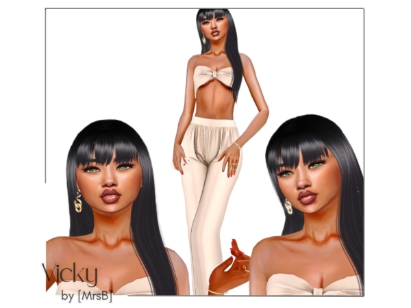 Alpha Vicky by MrsBarbiex3 - The Sims 4 Custom Content