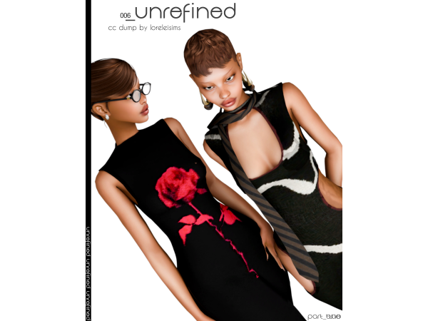 Mix 006 unrefined dump vol2 by loreleisimss - The Sims 4 Custom Content