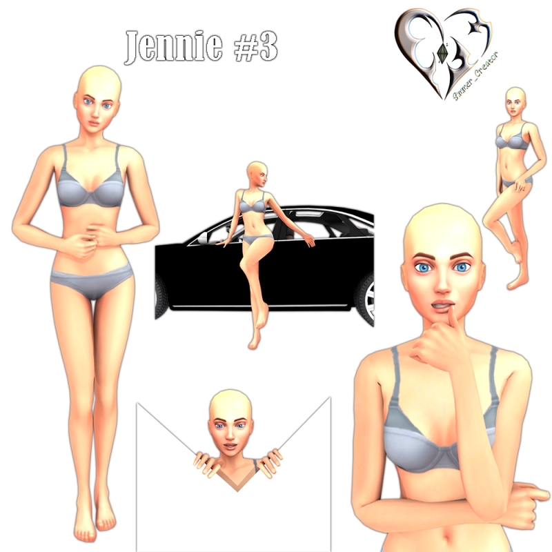 Mix Jennie 3 by simmer_creator - The Sims 4 Custom Content