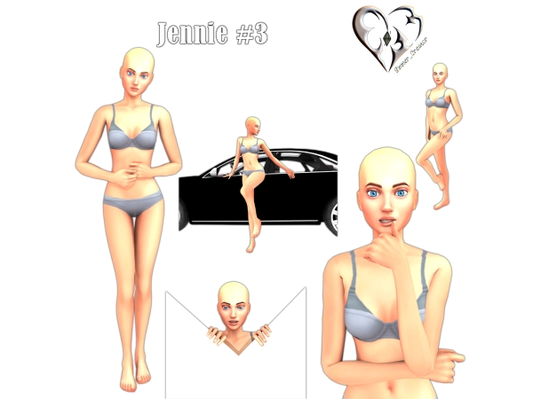 Mix Jennie 3 by Meow_creator - The Sims 4 Custom Content
