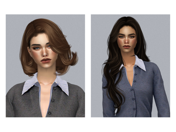 Doux Erika NightCrawler Vogue 4t2 LilRoisin by simsfinds - The Sims 2 Custom Content