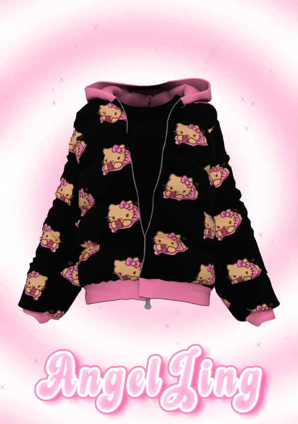 Maxis Match AngelJing甜心黑客 Kitty 羽 by simsfinds - The Sims 4 Custom Content