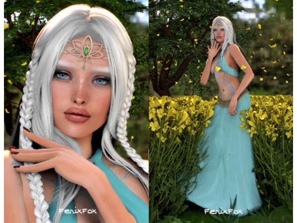 Alpha Zelia Petala - The Sims 4 Custom Content