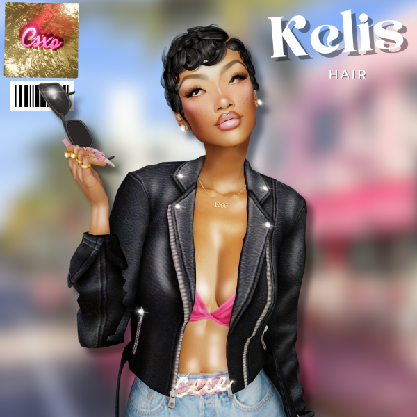 Alpha Kelis Pixie Cut by simsfinds - The Sims 4 Custom Content