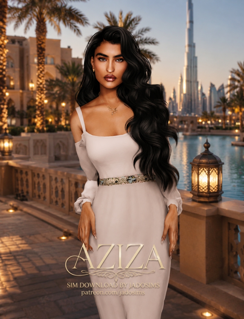 Alpha Aziza (Sim Download) by shopwithflynnn - The Sims 4 Custom Content