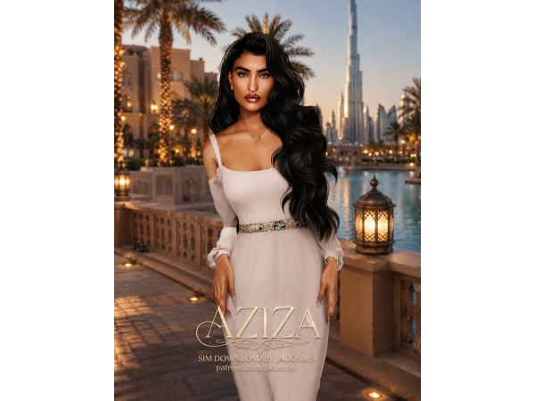 Alpha Aziza (Sim Download) - The Sims 4 Custom Content