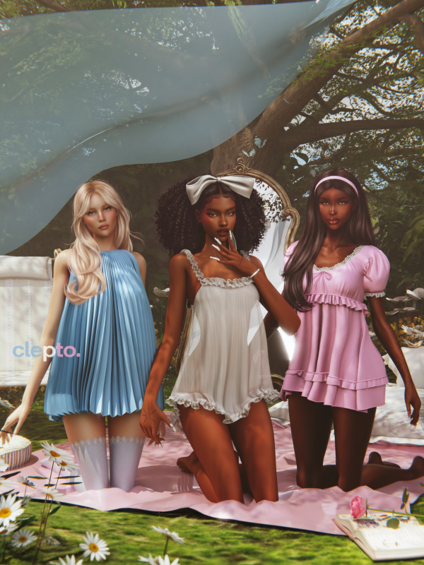 Alpha Clepto Valley Of The Dolls Pride Collection by simsfinds - The Sims 4 Custom Content