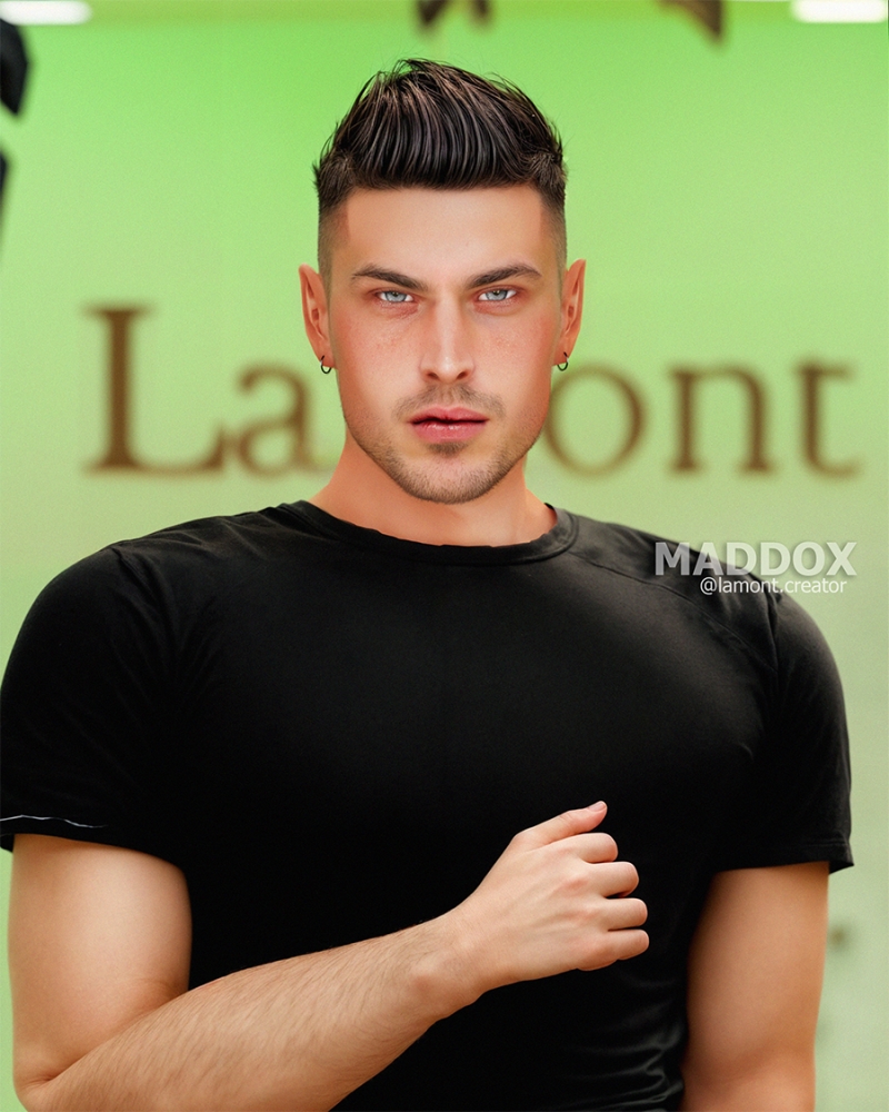 Mix Maddox Male Sim by lamontcreatorr - The Sims 4 Custom Content