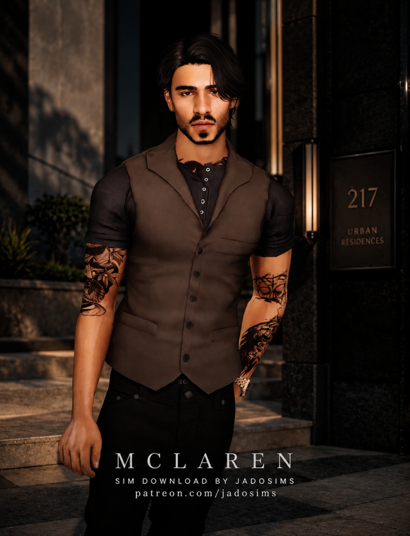 Alpha Mclaren (Sim Download) by shopwithflynnn - The Sims 4 Custom Content