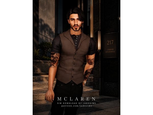 Alpha Mclaren (Sim Download) - The Sims 4 Custom Content