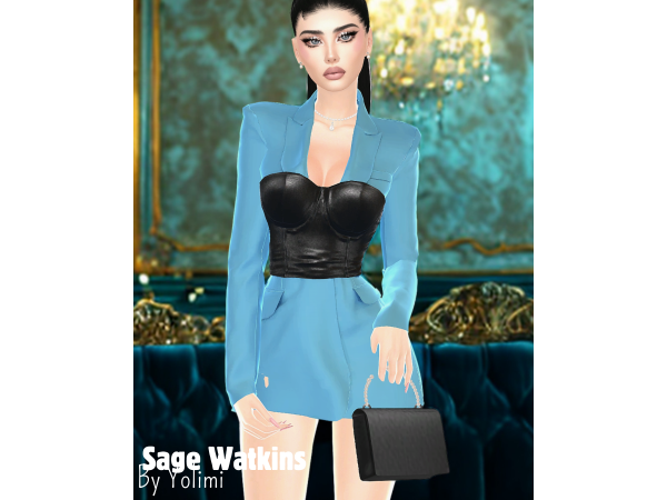 Alpha Sage Watkins by Yolimi - The Sims 4 Custom Content