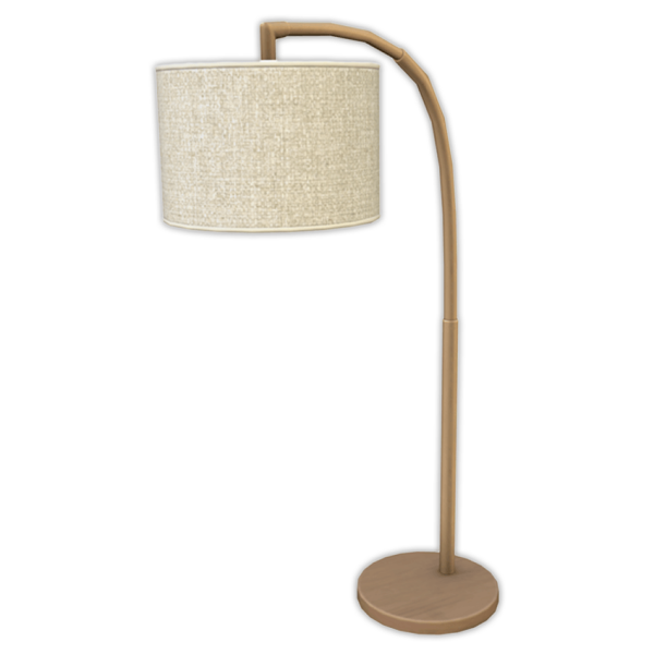 Maxis Match Comiko Living Modern Farm Floor Lamp by comiko - The Sims 4 Custom Content