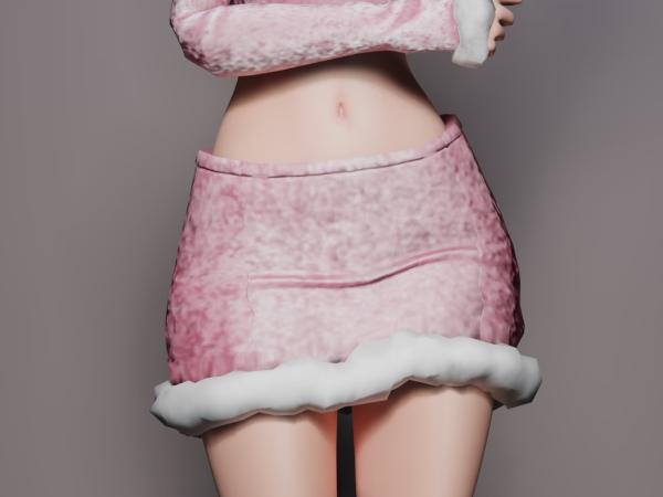 Alpha Persuasive Skirt - The Sims 4 Custom Content