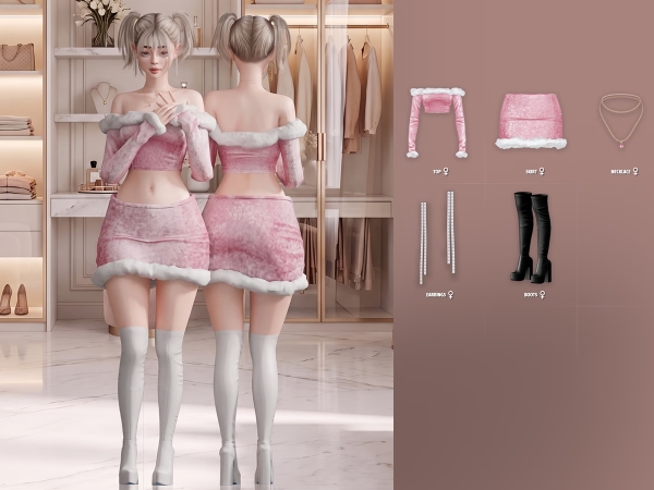 Alpha Persuasive Lookbook - The Sims 4 Custom Content