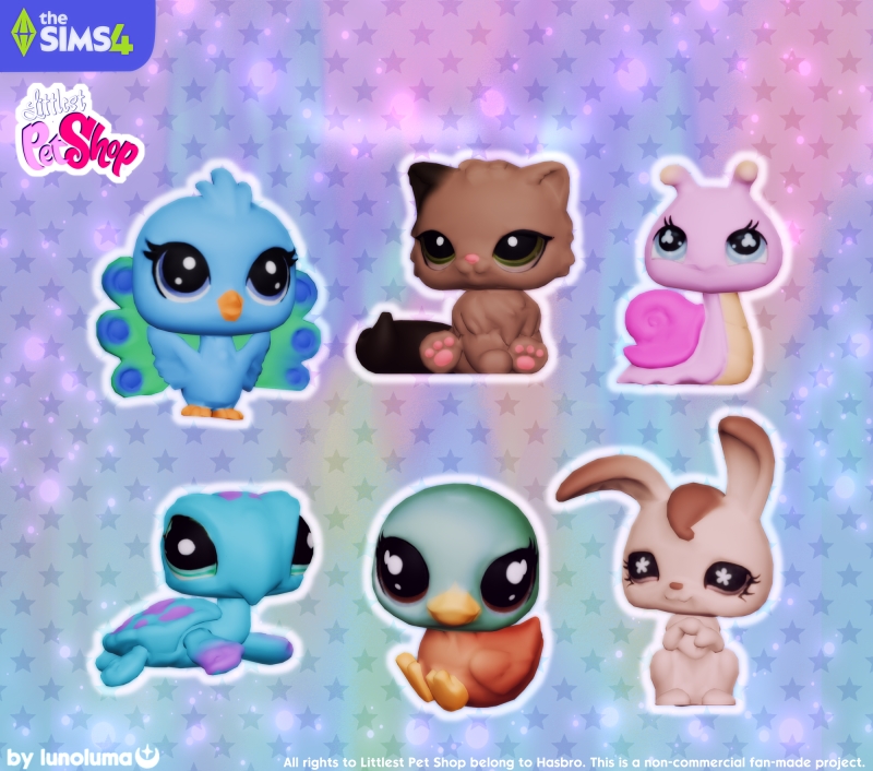 Maxis Match Littlest Pet Shop Playset Pt2 for by lunoluma - The Sims 4 Custom Content
