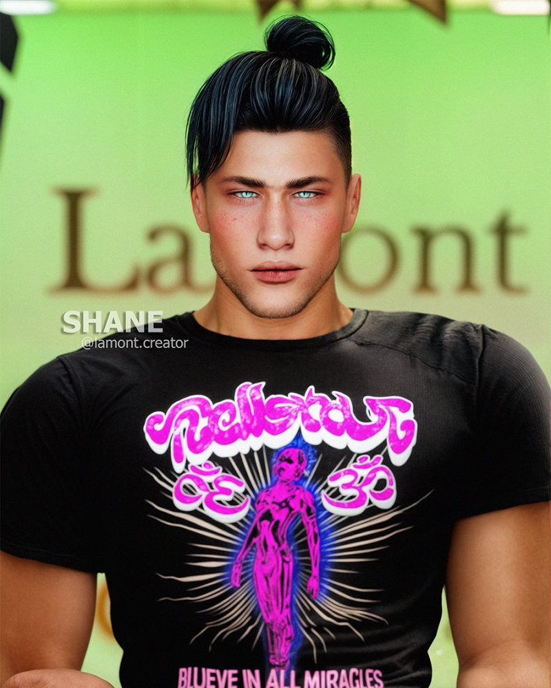 Mix Shane Male Sim by lamontcreatorr - The Sims 4 Custom Content