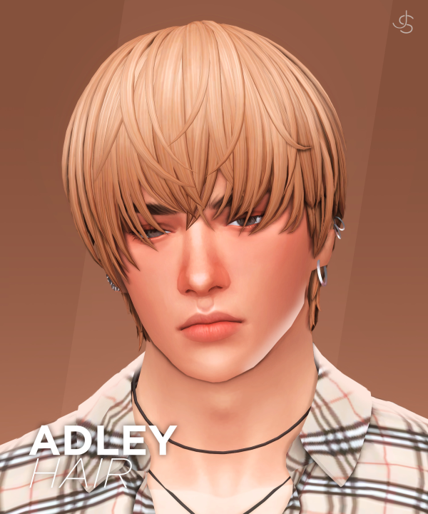 Maxis Match Adley Hair by simsfinds - The Sims 4 Custom Content