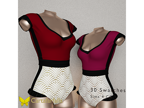 Alpha Cartafarfalla Rouvelle - The Sims 4 Custom Content
