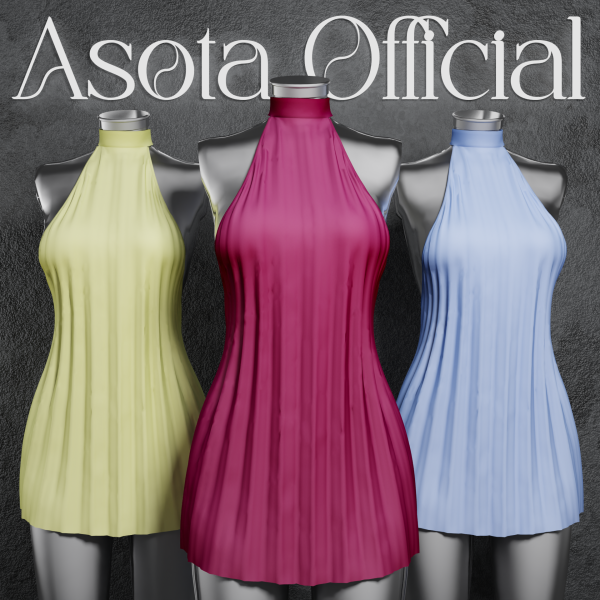 Alpha [ASOTA OFFICIAL] Vivia Outfit by asotaofficial - The Sims 4 Custom Content