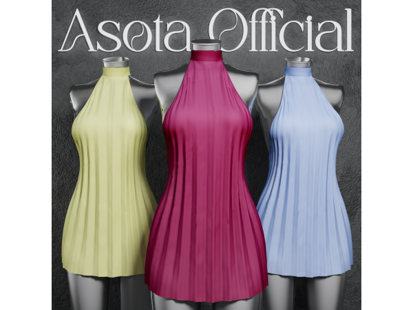 Alpha [ASOTA OFFICIAL] Vivia Outfit - The Sims 4 Custom Content