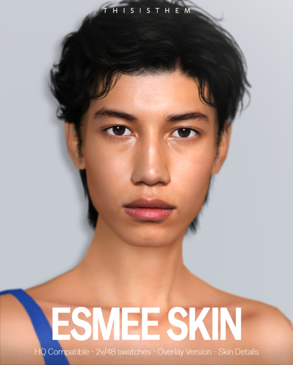 Alpha Esmée Skin Sim by simsfinds - The Sims 4 Custom Content