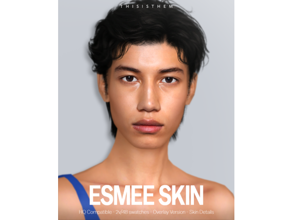 Alpha Esmée Skin Sim by thisisthem - The Sims 4 Custom Content