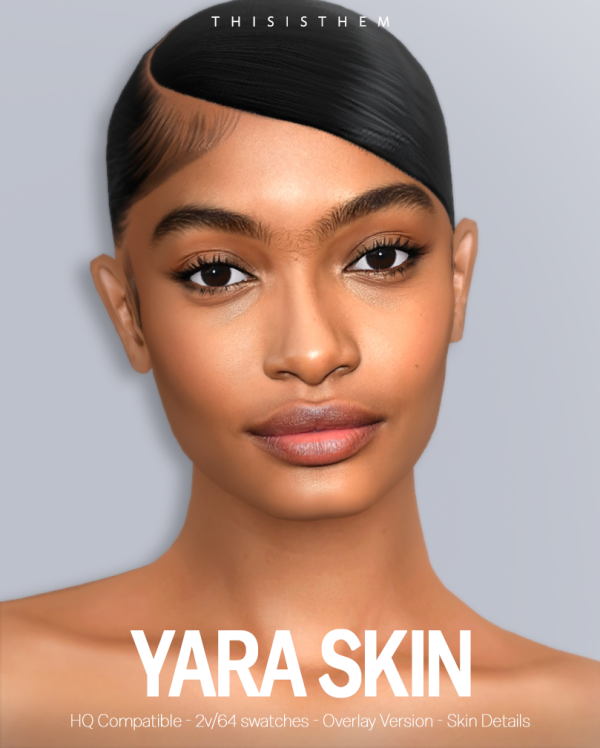 Alpha Yara Skin Sim by simsfinds - The Sims 4 Custom Content
