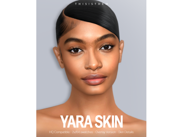 Alpha Yara Skin Sim by thisisthem - The Sims 4 Custom Content