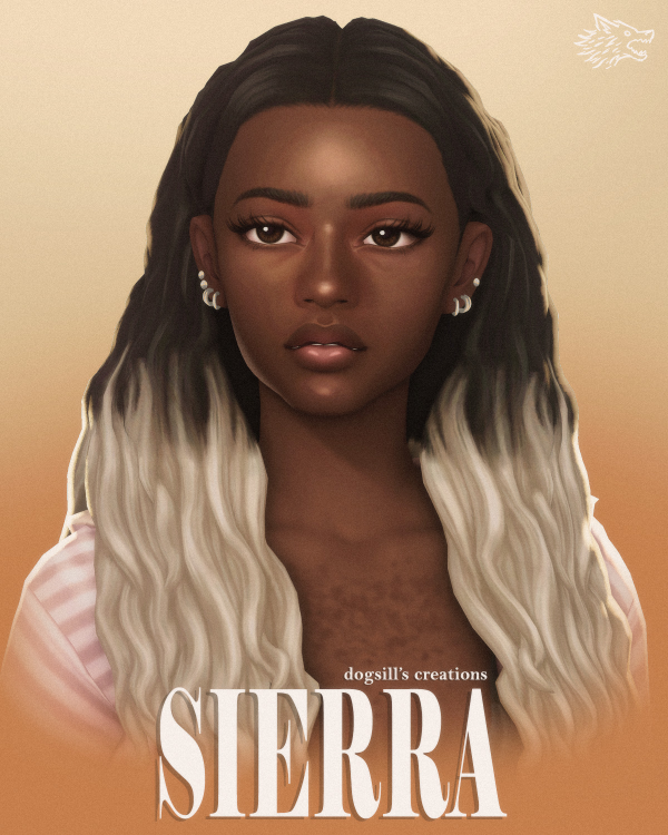 Maxis Match sierra hair by simsfinds - The Sims 4 Custom Content