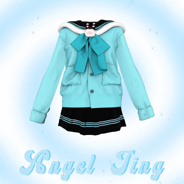 Mix AngelJing meow JK by simsfinds - The Sims 4 Custom Content