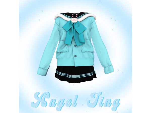 Mix AngelJing meow JK - The Sims 4 Custom Content