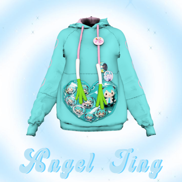 Maxis Match angeljing miku痛衣 by simsfinds - The Sims 4 Custom Content
