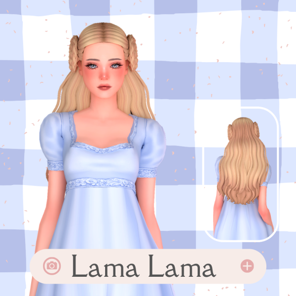Maxis Match Hair Merewen by simsfinds - The Sims 4 Custom Content