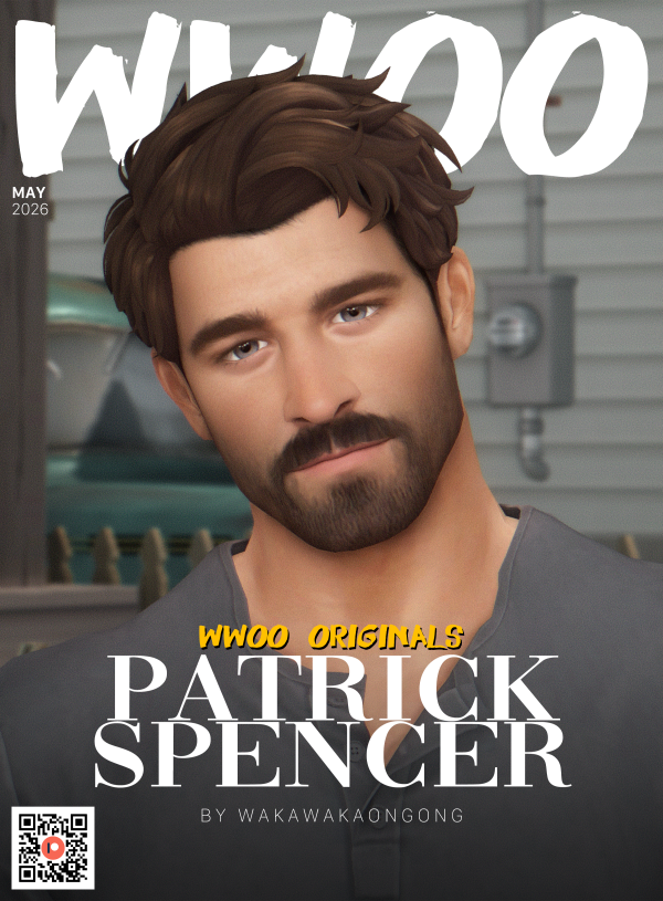 Mix PATRICK SPENCER by simsfinds - The Sims 4 Custom Content