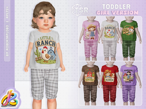 Toddler Girl SET - Little Rancher by RobertaPLobo