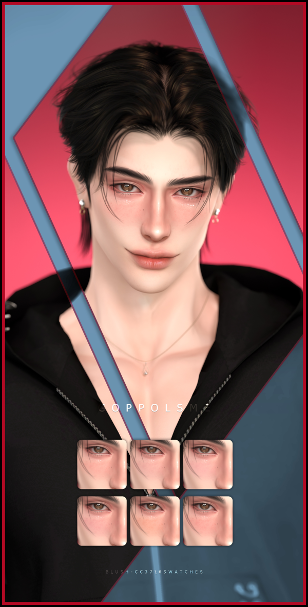Alpha GPME GOLD Blush CC37 by simsfinds - The Sims 4 Custom Content
