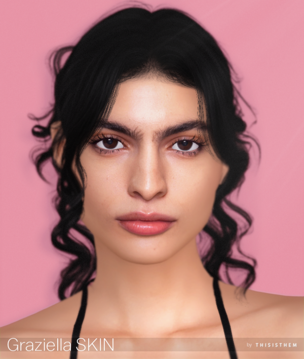 Alpha Graziella Skin Sim by simsfinds - The Sims 4 Custom Content