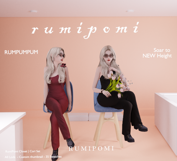 Alpha Rumpumpum_Cori Outfit by rumi_pomi - The Sims 4 Custom Content