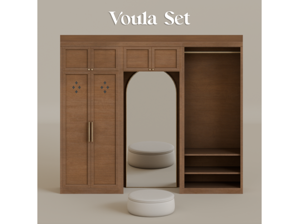 Alpha Voula Set by mechtasims - The Sims 4 Custom Content