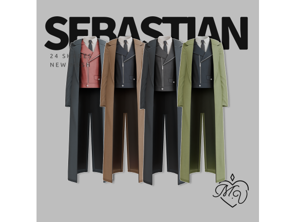 Maxis Match Sebastian Top by MissValentine - The Sims 4 Custom Content