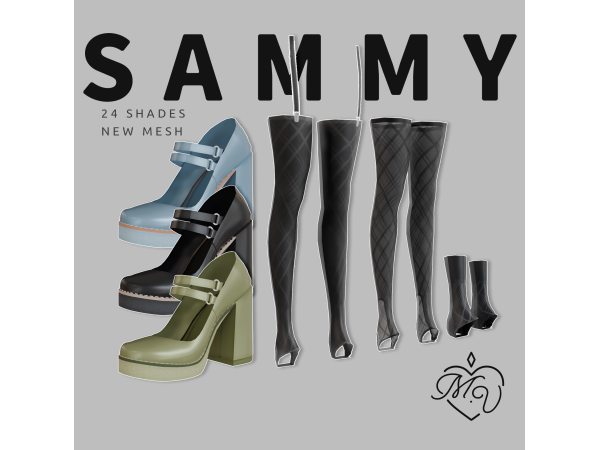 Maxis Match Sammy Shoes ans Socks by MissValentine - The Sims 4 Custom Content