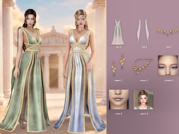 Alpha From Clouds Lookbook - The Sims 4 Custom Content