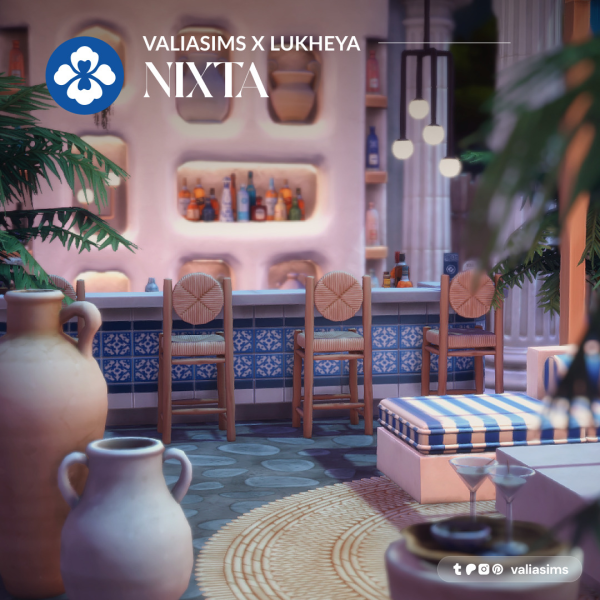 Maxis Match Valiasims x Lukheya Nixta by simsfinds - The Sims 4 Custom Content