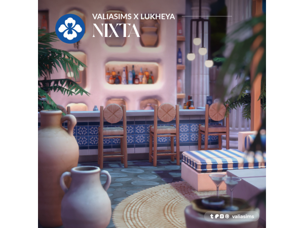 Maxis Match Valiasims x Lukheya Nixta - The Sims 4 Custom Content