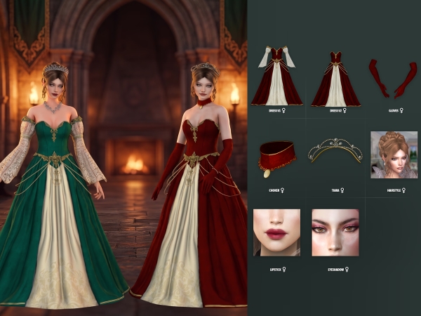Alpha Veloria Lookbook - The Sims 4 Custom Content