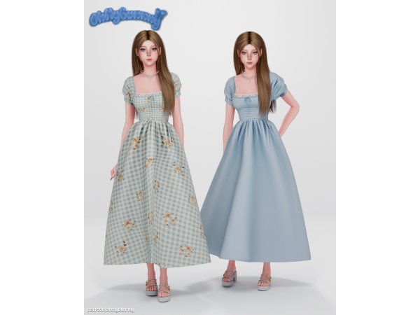 Alpha Nascer das Flores Dress - The Sims 4 Custom Content