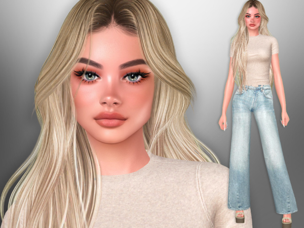 Alpha Erica Arnett by divaka45 - The Sims 4 Custom Content