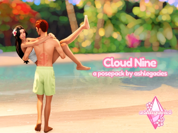 Mix Cloud Nine Posepack - The Sims 4 Custom Content