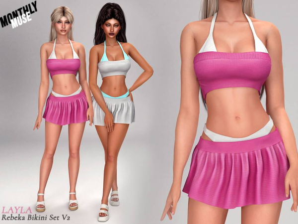 Alpha curseforge Rebeka Bikini Outfit V2 (monthly muse) - The Sims 4 Custom Content
