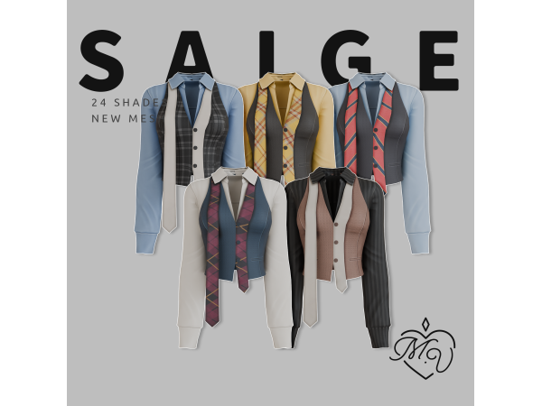 Maxis Match Saige Top by MissValentine - The Sims 4 Custom Content